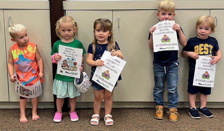 1000 Books Before Kindergarten participants