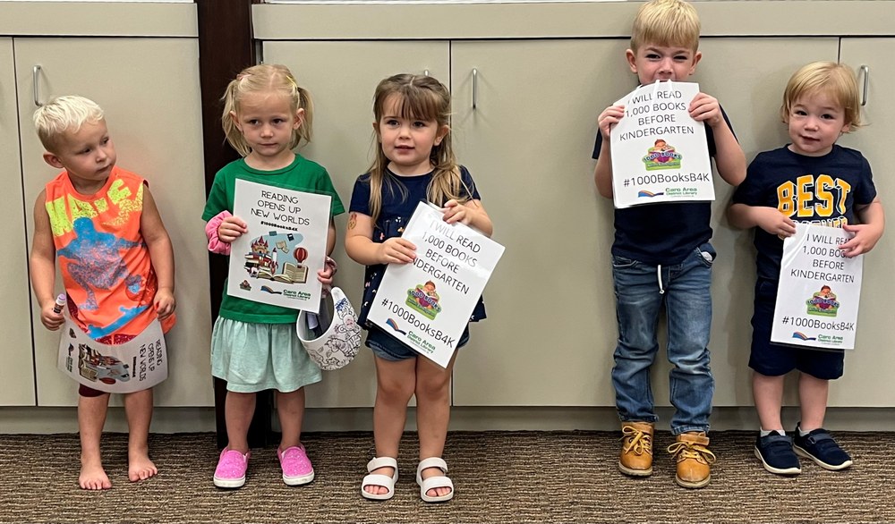 1000 Books Before Kindergarten participants 1000 Books Before Kindergarten participants